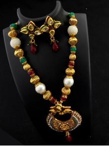 Polki Jewelry Set